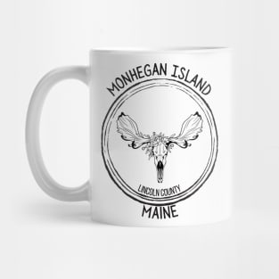 Monhegan Island Maine Moose Mug